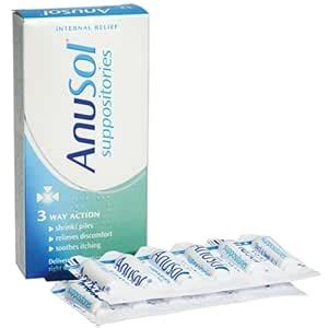 Anusol Suppositories 12'S : Amazon.in: Health & Personal Care