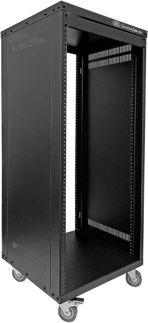Axcessables 22u 19 Inch Rolling It Server Rack 550lb Heavy | Desertcart ...