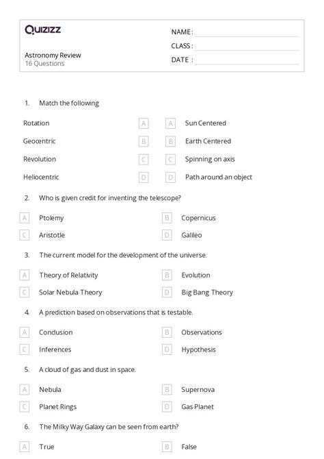 50+ quantum physics worksheets for 9th Class on Quizizz | Free & Printable