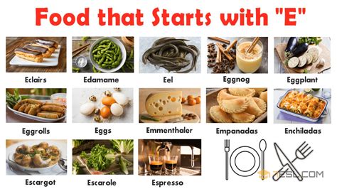 List of Foods from A to Z with "Delicious" Pictures • 7ESL