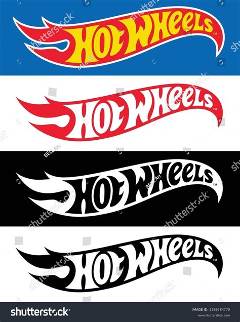 Hot Wheels Logo Vektor Hot Wheels Royalty Free Vector Image