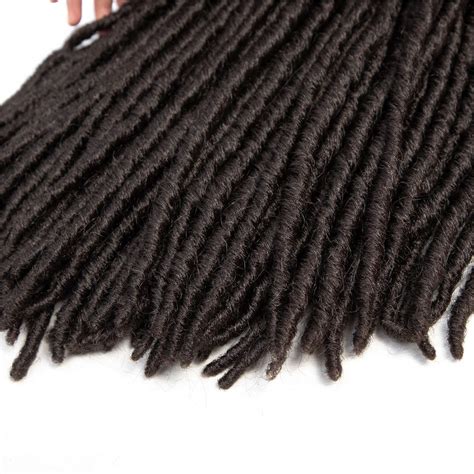 Buy 6 Packs/lot Dreadlocks Crochet Braids Soft Faux Locs Crochet Hair ...