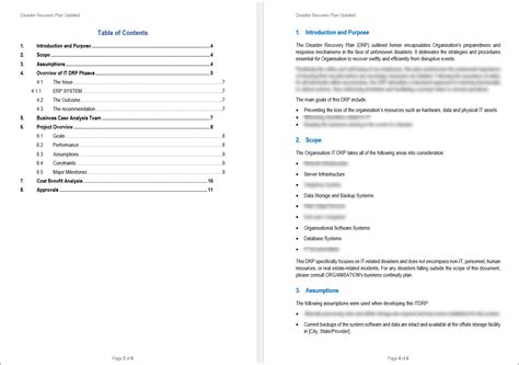 Business Resilience Framework – ITSM Docs - ITSM Documents & Templates