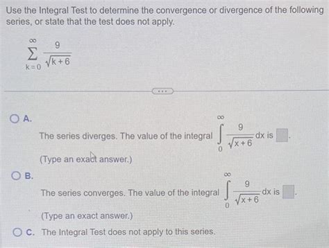 Image result for Integral Convergence Test