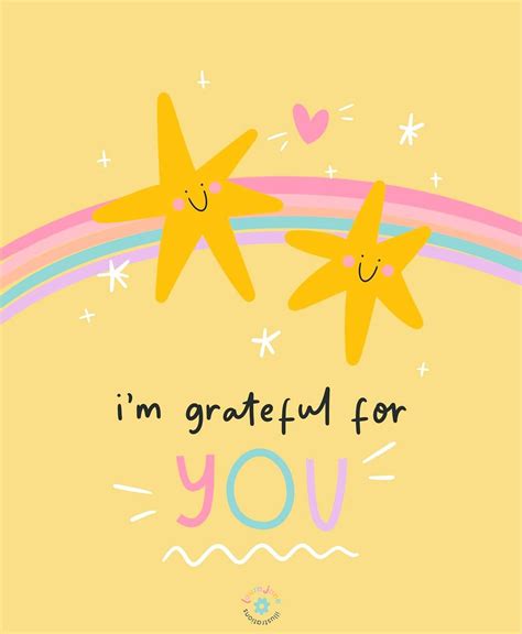 Special Friend Quotes - I'm grateful for you card with stars and ...