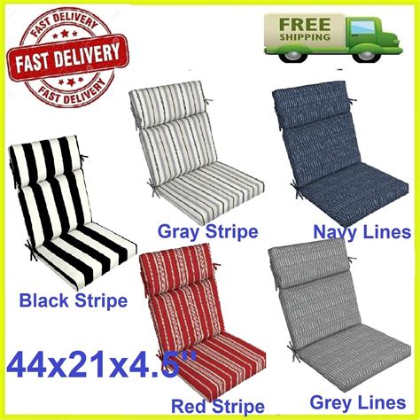 Patio Chair Cushions Clearance Outsunny Set Of 2 Garden Chair Cushion