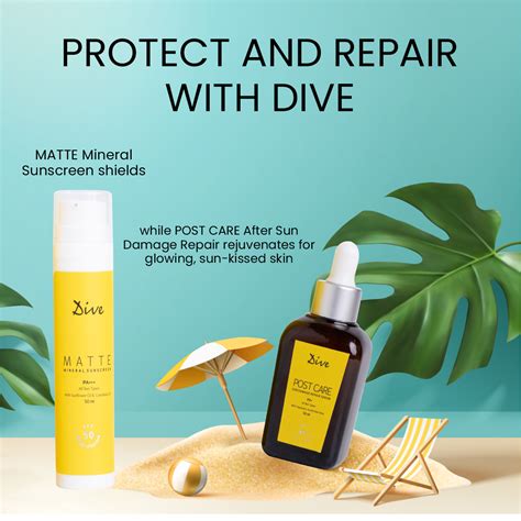 Matte Sunscreen + Post Care Serum – Dual Skin Defense – divestorein