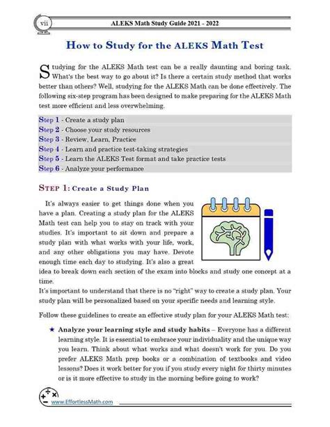 Image result for Aleks Math Study Guide