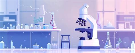 A drawing of a lab with a bottle of liquid in it | Premium AI-generated ...