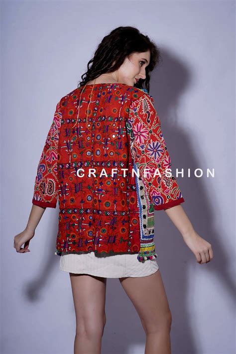Boho Chic Embroidery Jacket – Craft N Fashion