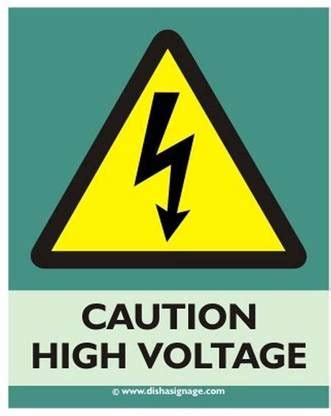 Dishasignage High-Voltage Emergency Sign Price in India - Buy ...