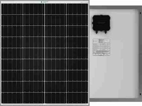 ZunSolar 110 Watt 12V Mono PERC Solar Panel Price in India - Buy ...