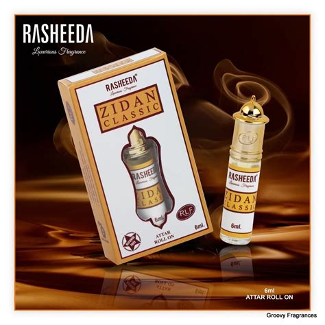 Rasheeda Zidan Classic Perfume Roll-On Attar Free from ALCOHOL