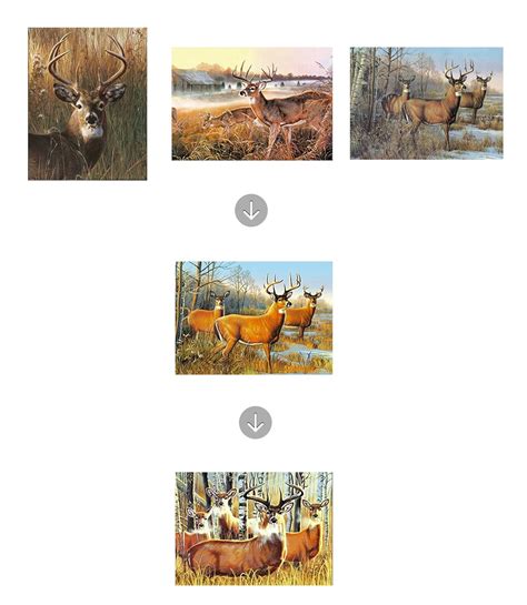 Those Flipping Pictures Hunting Bundle UNFRAMED Holographic Wall Art ...