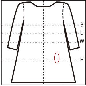 ネイビーのボウタイ付ボックスプリーツワンピース[L] REPLETEのレンタル｜12-0156｜結婚式パーティーのドレスレンタルはワンピの魔法