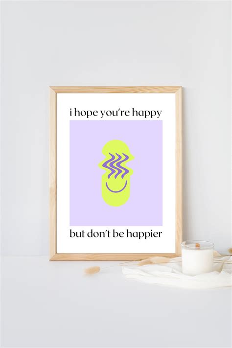 Olivia Rodrigo Happier, Happier Lyrics Print, Happier Olivia Rodrigo ...