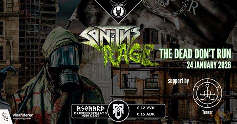 The Dead Dont Run: Sanitys Rage & Tensor, Asgaard Gentbrugge, 24 ...