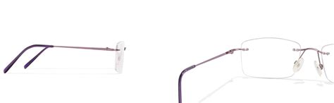 Buy magjons Rimless Rectangular Spectacle Frame For Men And Women Super ...