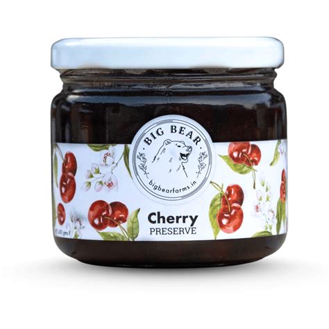 Cherry Preserve 400g – Big Bear Farms