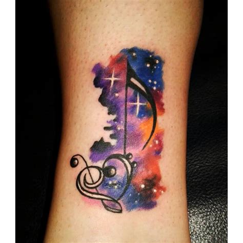Image result for Music Note Tattoo Designs