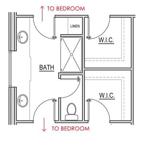 Jack N Jill Bathroom Floor Plans – Clsa Flooring Guide