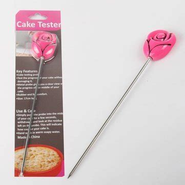 Generic Stainless Steel Cake Biscuit Tester Needle Skewer Long Stirring ...