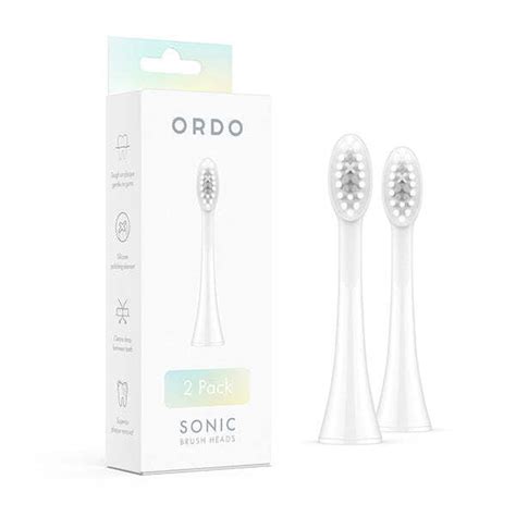 Ordo Sonic Brush Head White Snow 2Pcs