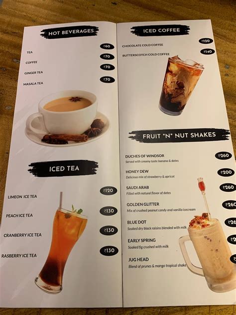 Menu at Fress Trees Garden & Cafe, Kochi, W7MF+M6