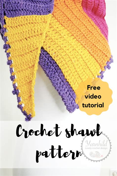 Image result for Crochet Shawl Tutorial