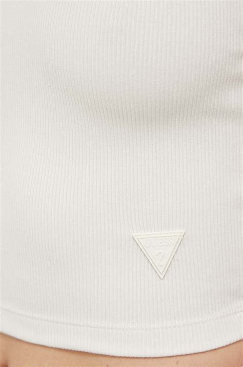 Guess top EDIE damski kolor beżowy V3GP19 K8RT2 | Answear.com