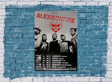 Alexisonfire - Chrisis, Tour 2006 - Konzertplakat, 22,90