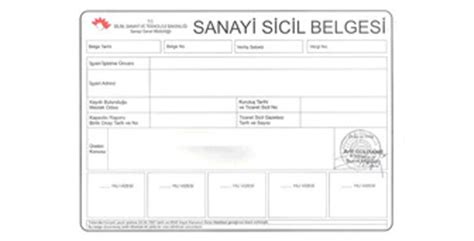 Yerli Malı Belgesi - Kapasite Raporu - Sanayi Sicil Belgesi
