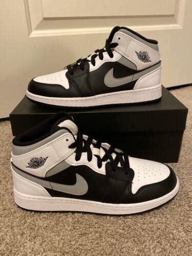 AIR JORDAN 1 MID WHITE SHADOW – Brandadox