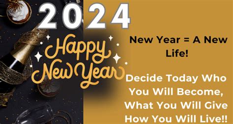 Happy New Year 2024 Wishes in English and Images with Quotes