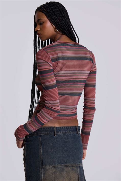 Shop Raid Mesh Top | Jaded London | Clothing