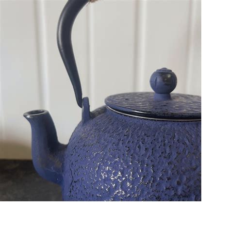 Cast-Iron Hobnail TeaPot - Traditional Japanese Tetsubin (Tetsu-Kyusu ...