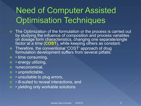 Image result for Computer Aided Formulation Development PPT
