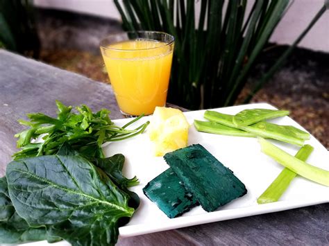 Ingredientes jugo verde El Vergel Bistro – El Vergel
