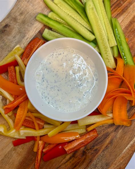 Homemade Ranch Dip - Eating With Zion