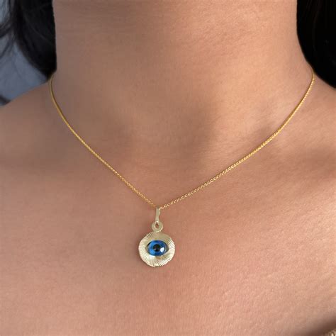Radiant Evil Eye Necklace