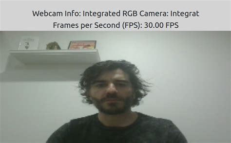 Testing Web Camera 的图像结果