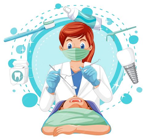 Dentist Woman Clip Art at Clayton Cooper blog