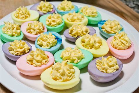 For the Love of Food: Colored Deviled Eggs