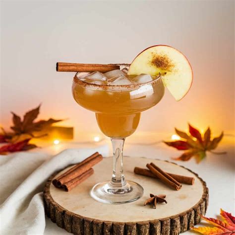 Spiced Apple Cider Margarita Cocktail Recipe: A Cozy Twist on a Classic ...