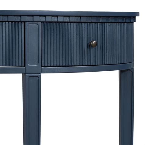 51'' Width Console Table with Vertical Stripe Drawer Fronts - Bed Bath ...