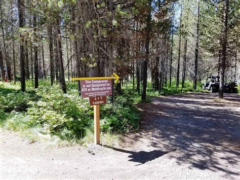 Big Springs Campground in Island Park Idaho ID