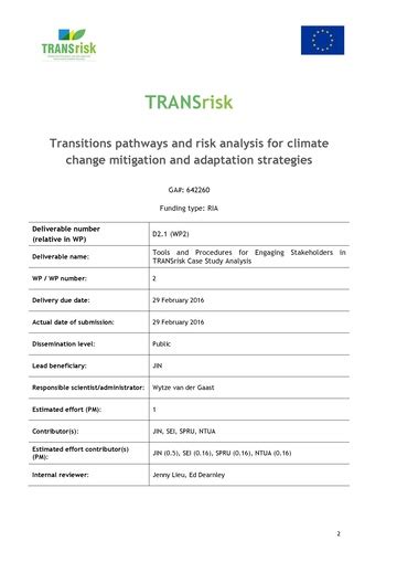 File:Tools and Procedures for Engaging Stakeholders in TRANSrisk Case ...
