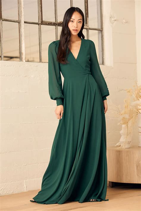 Emerald green dress for wedding long sleeve 60 photos - Astyledwedding.com