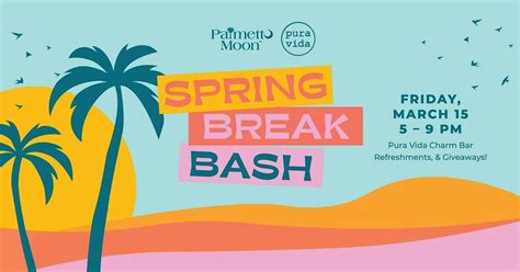 Spring Break Bash with Pura Vida!, Palmetto Moon, Daytona Beach, 15 ...