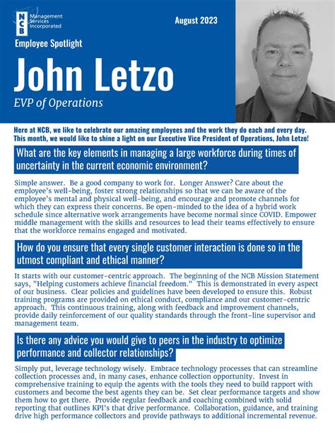 NCB Management Services, Inc. on LinkedIn: NCB's EVP of Operations ...